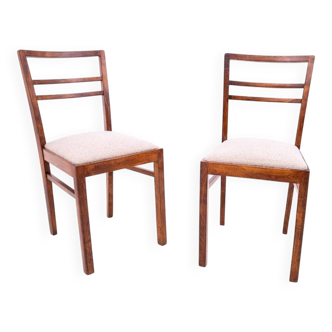 Pair of chairs, Poland, 1940s. After renovation.
