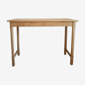 Raw wood console