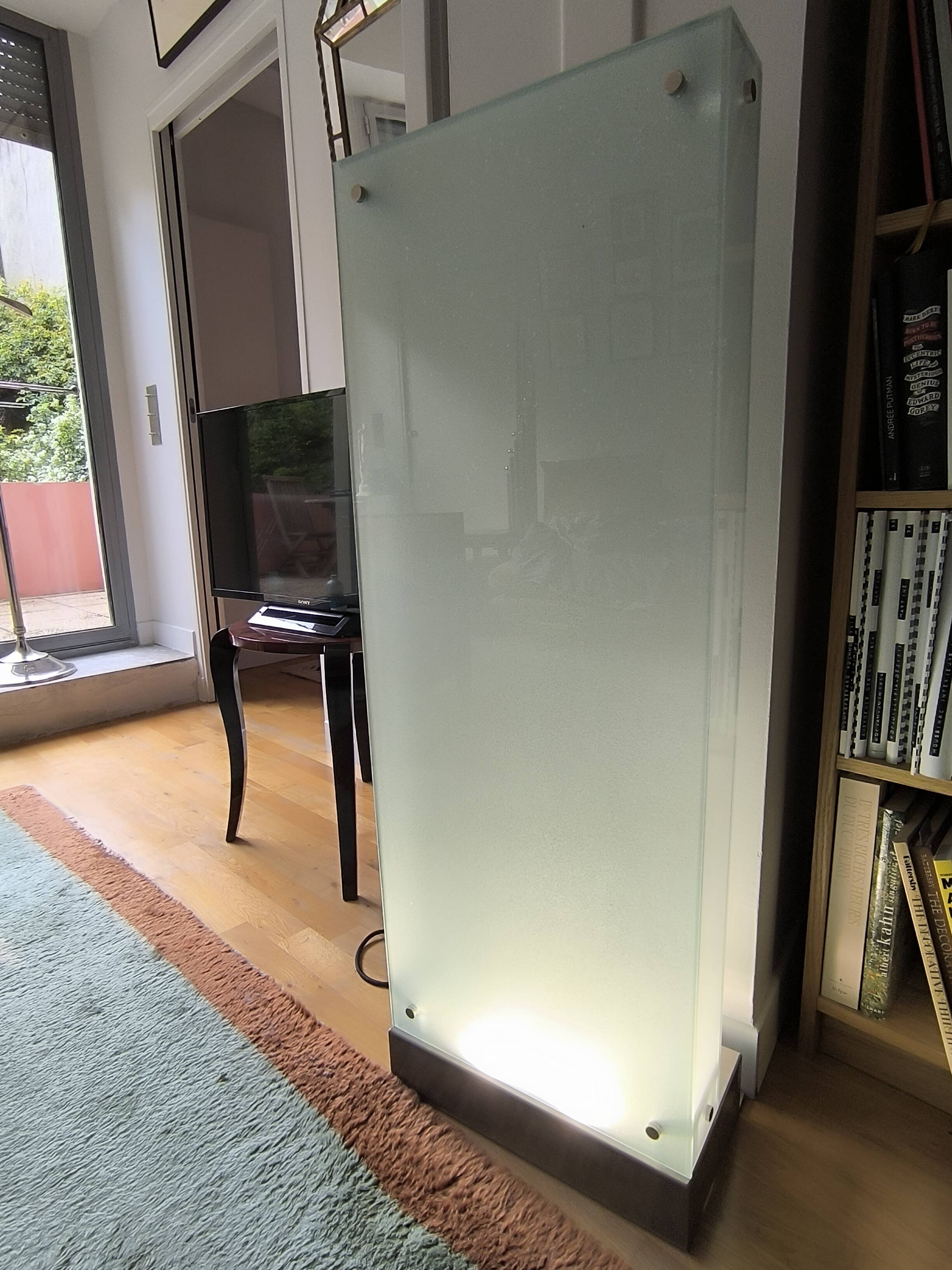 Ice Cube floor lamp designed by Andrée Putman for Écart International, 1989