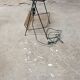 Lampadaire cordage vintage porte revue