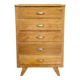 Vintage chiffonier with compass feet