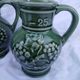 3 antique wine jugs