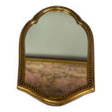 Miroir ancien doré