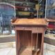 Wooden counter / Docking station 40s