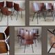5 Baumann Bristol chairs in 60s teak