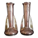 Pair of Jugendstil vases in copper and brass, German mark GBN