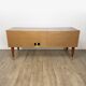 Scandinavian enfilade, lacquered rosewood, 1960s.