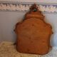 Louis XV style rocaille mirror in walnut, wall-mounted, 110x85cm