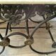 Marble butcher table