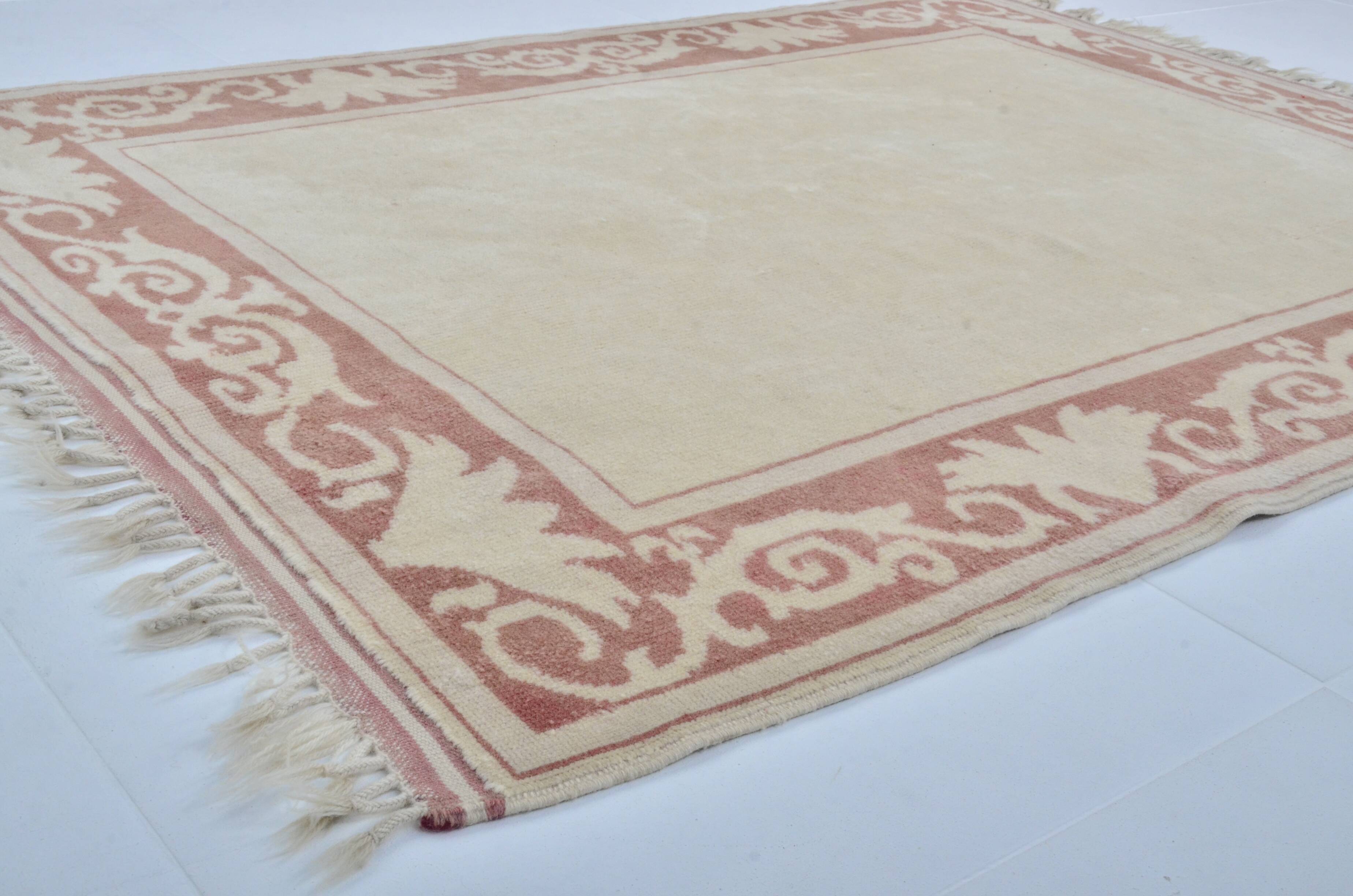 Turkish Oushak handmade rug sku 3597