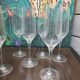 6 Baccarat champagne flutes, grand siècle crystal, Laurent Perrier