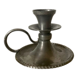 Tin thumb candle holder