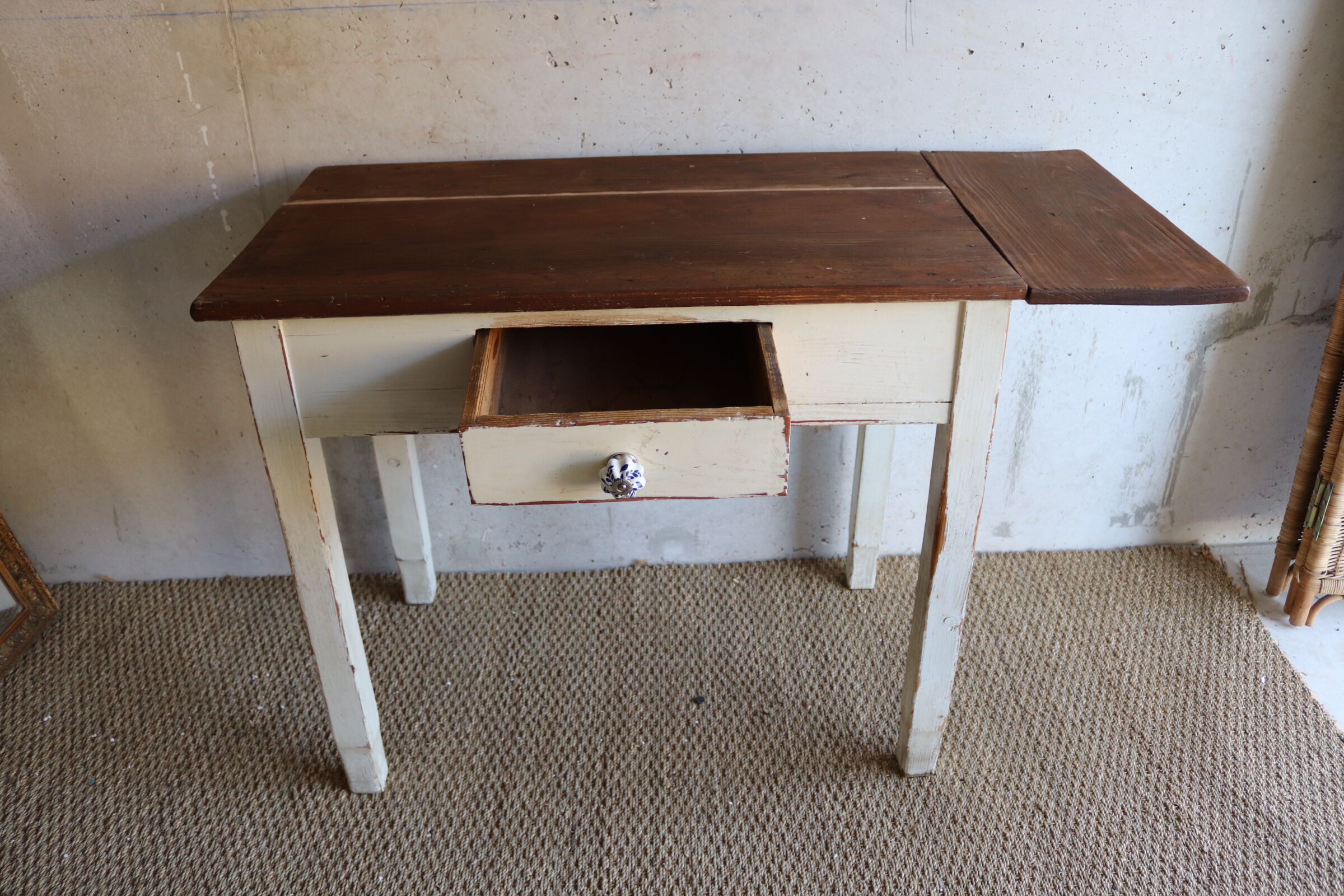 Antique kitchen table