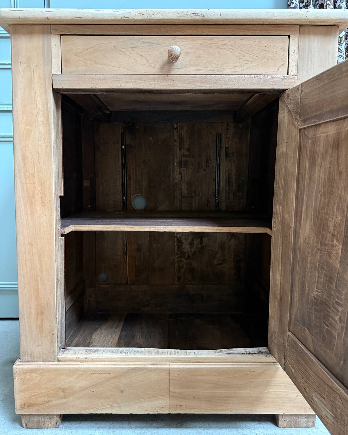 Large walnut jam cupboard (restored)