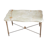 Marble coffee table