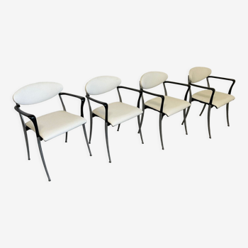 Set of 4 Coro dining chairs