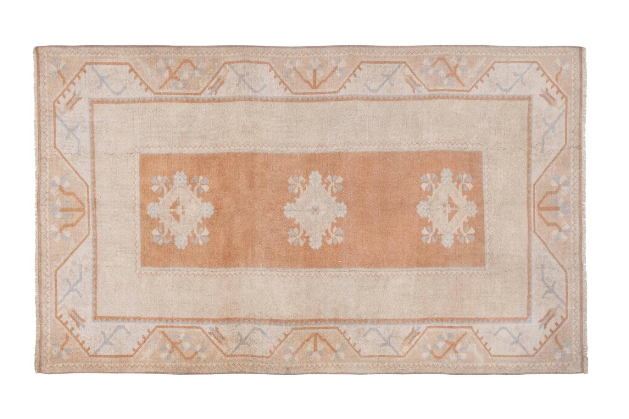 Vintage handmade Turkish rug 156x255 cm