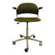Fauteuil de bureau Olive K-380 entièrement restauré fabriqué par Kovona