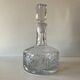 Carafe en cristal taillé