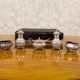 19th Century English Silver Set, 1890s, Set of 7