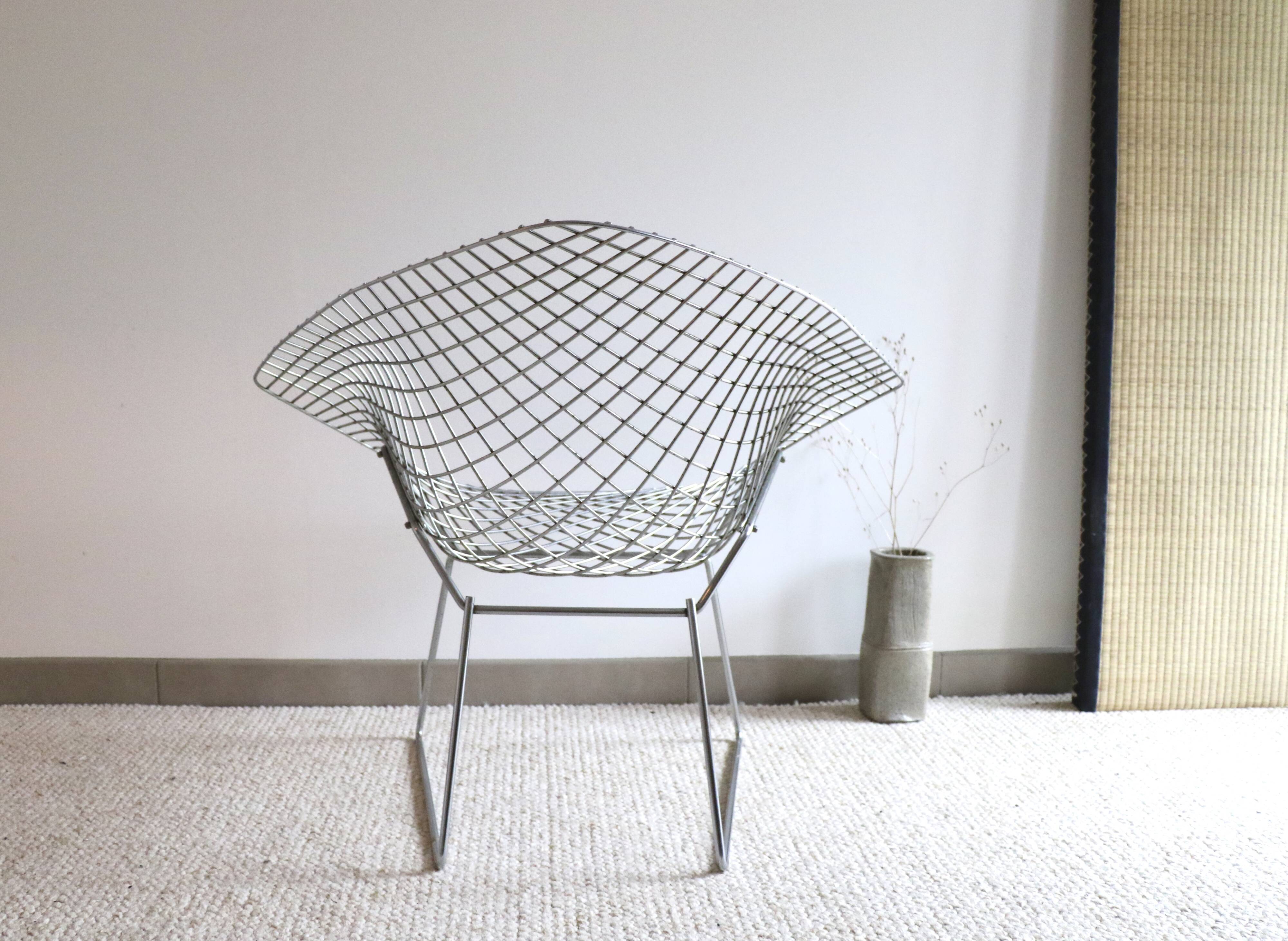 Harry Bertoia Diamond armchair, Knoll edition