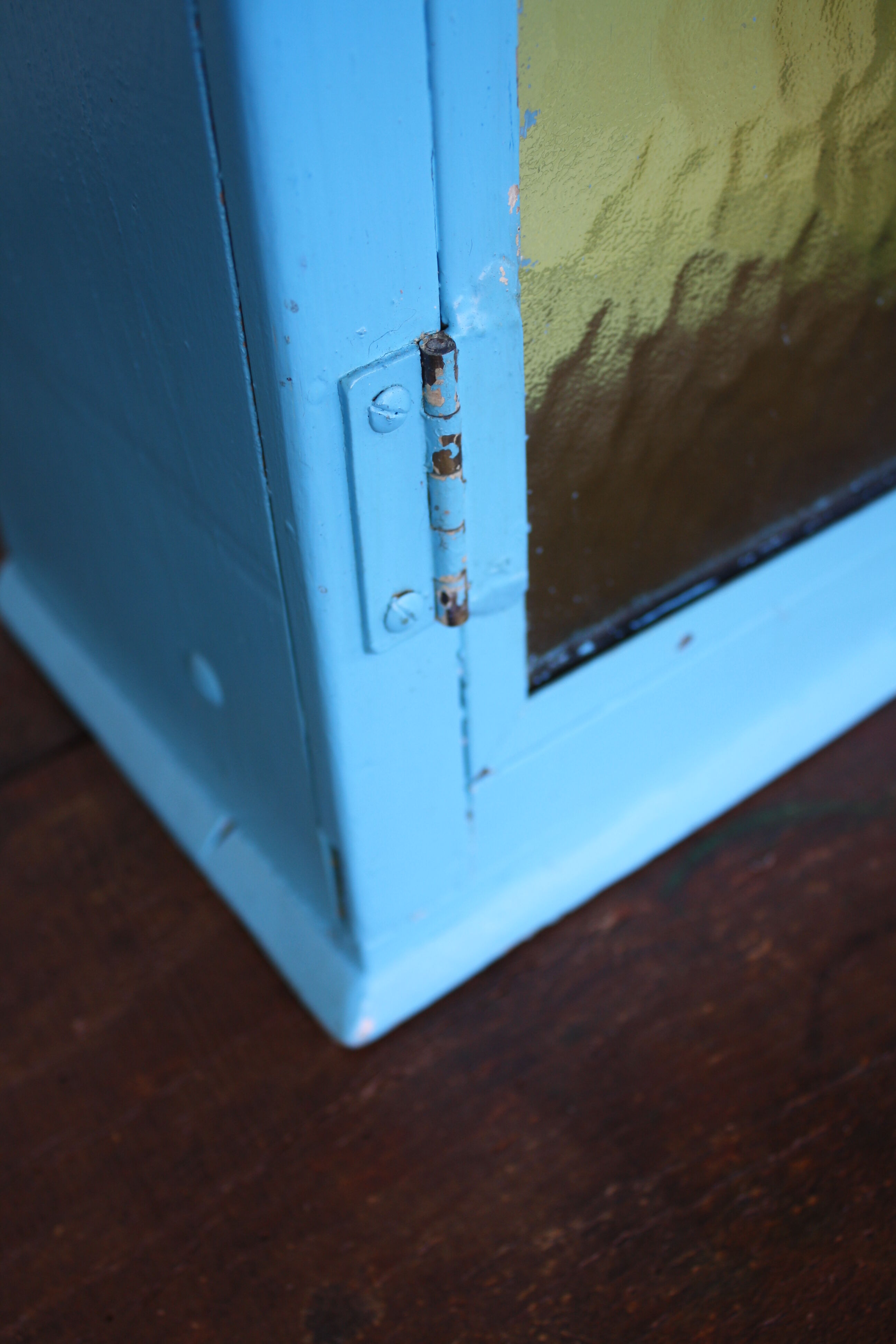 Vintage wooden medicine cabinet