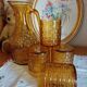 Vintage carafe and glasses made in Italy
