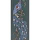 Hand knotted rug, vintage turkish rug 53x184 cm