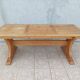 Solid pine farmhouse table