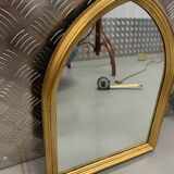 Miroir ancien en bois doré - 42x31cm