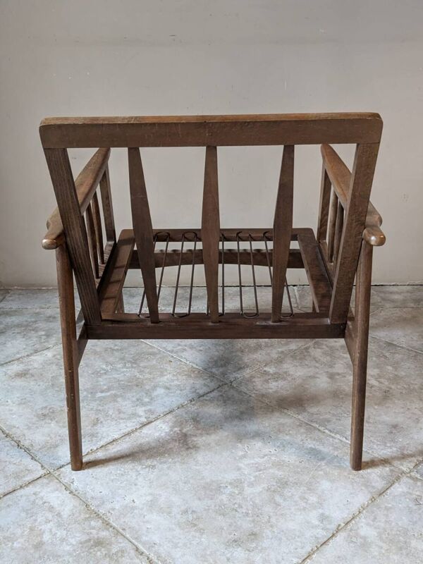 Paire de fauteuils années 60 style scandinave marque Stella