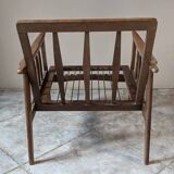 Paire de fauteuils années 60 style scandinave marque Stella