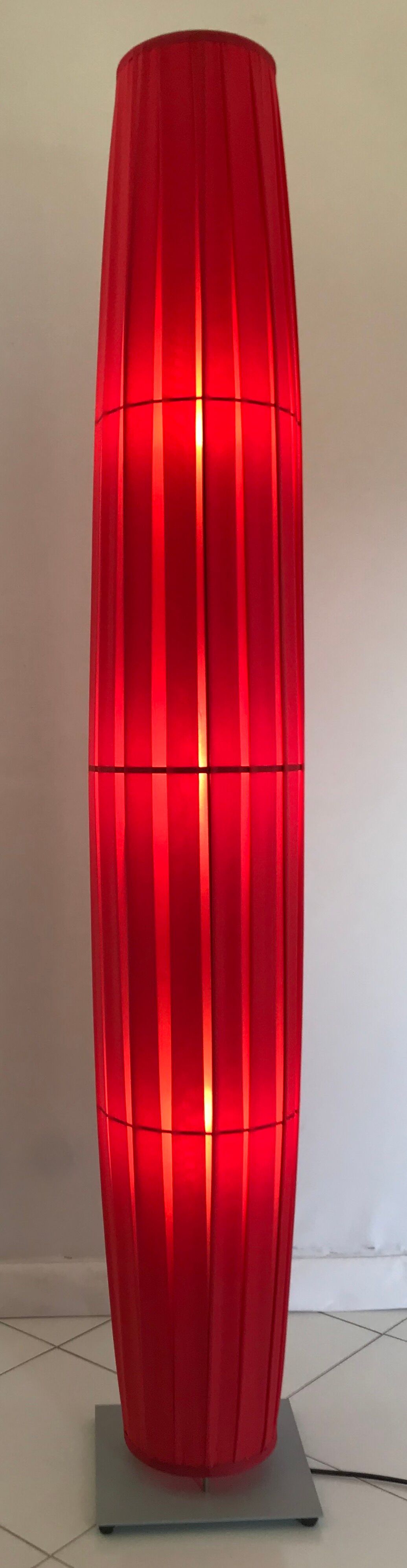 Column floor lamp by Fabrice Berrux for Dix Heures Dix, France 1990s