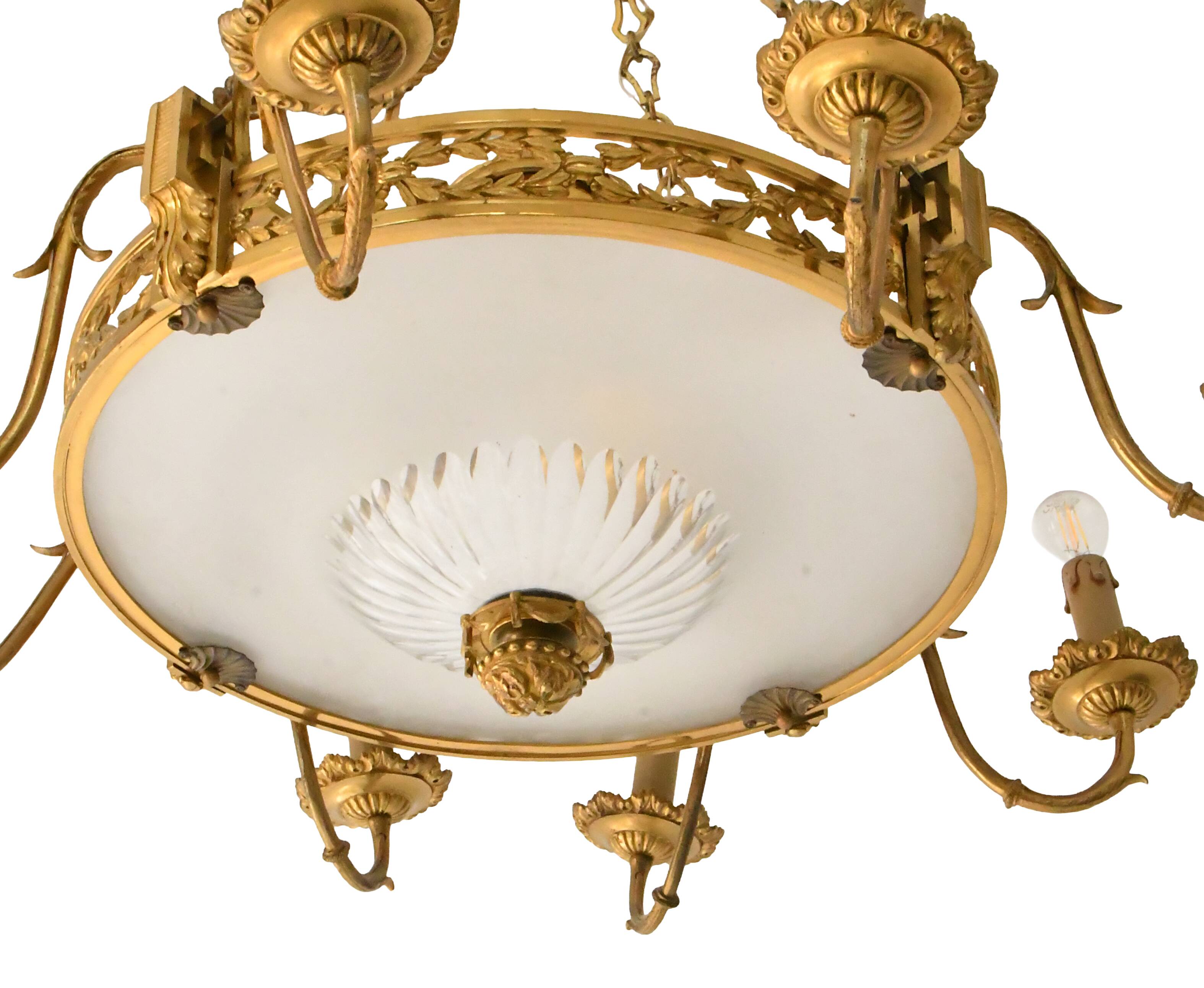 Louis XVI style chandelier