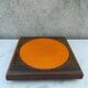 Pop ceramic dish underside