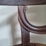 Louis Philippe office chair in canned walnut