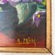 Huile sur toile dans son cadre - 33x39cm