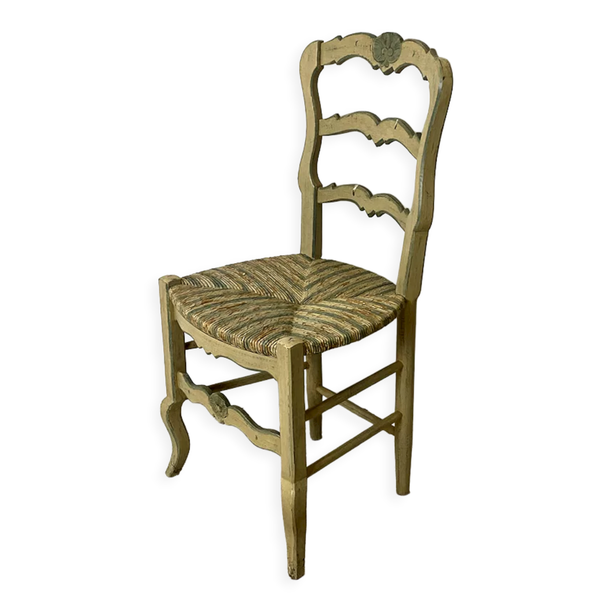 Mulched Provencal chair