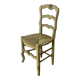Mulched Provencal chair
