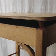 Bureau et chaise pour enfant en bois - mid. XXéme