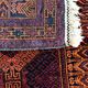 Antique hand-knotted carpet 124x84cm
