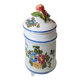 Small old earthenware spice pot