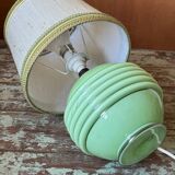 Opaline bedside lamp