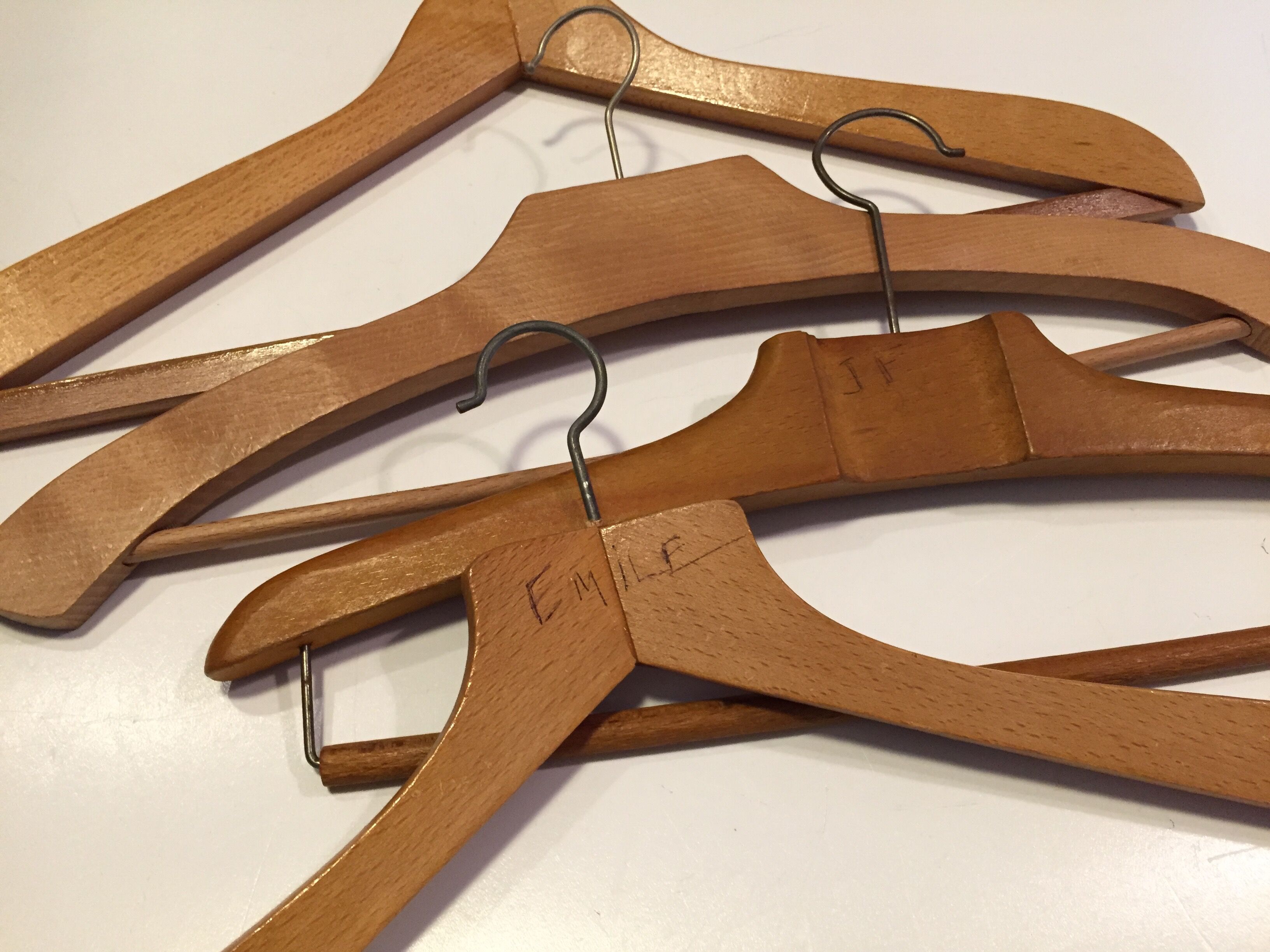 Set of 4 vintage emilie wooden circles – jf