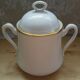 Vintage porcelain sugar from Limoges edged gold