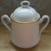 Vintage porcelain sugar from Limoges edged gold