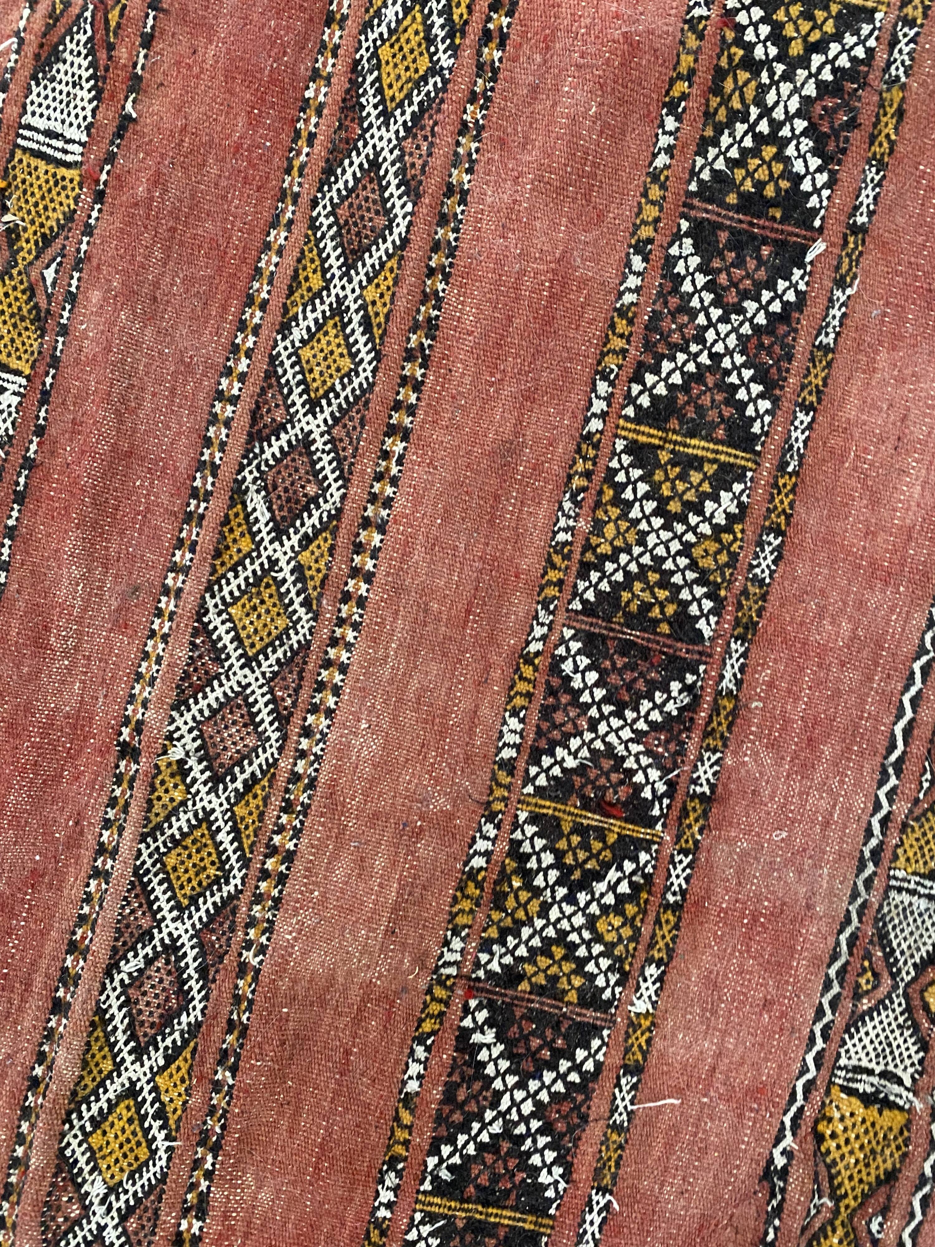 Moroccan Kilim carpet 70s