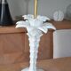 Vintage ceramic palm tree lamp base