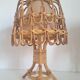 Paire de lampes de chevet en bambou