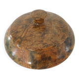 Marble stone box / candy box diameter 14cm
